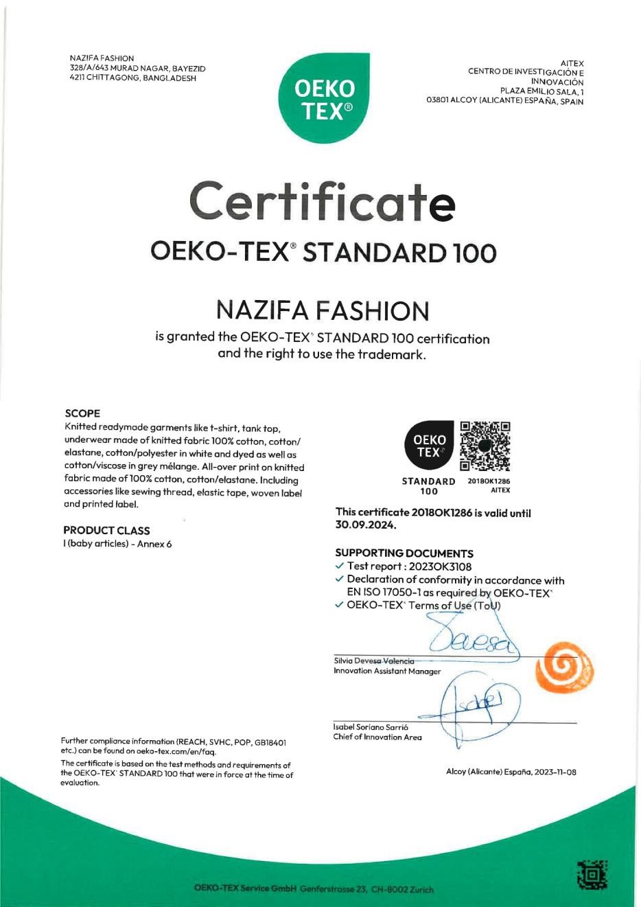 Certification 1